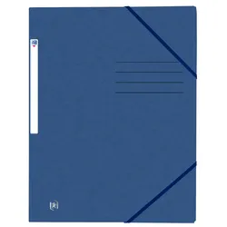 Oxford 400116325, Konventioneller Dateiordner, A4, Karton, Blau, Landschaftsport