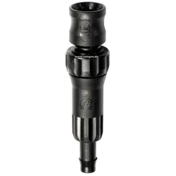 Snap-On-Kupplung mit Filter, Ausgang 1/2" Tülle