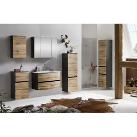 Held Held-Möbel Unterschrank Lucca Holzoptik Braun Eiche