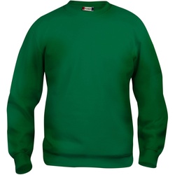 CLIQUE Basic Roundneck Sweatshirt 68 - flaschengrün 3XL