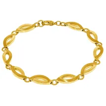 Boccia Titanium Damen-Armband Titan Goldfarben 03001-04 Größe onesize