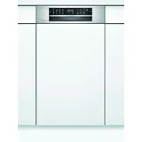 Bosch SPI6EMS23E Serie 6 Smarter Geschirrspüler integriert, 45 cm breit, Besteckschublade, Silence Programm besonders leise, EfficientDry bessere Trocknungsleistung durch automatische Türöffnung