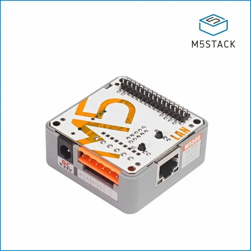 M5Stack LAN Modul W5500 mit PoE V12