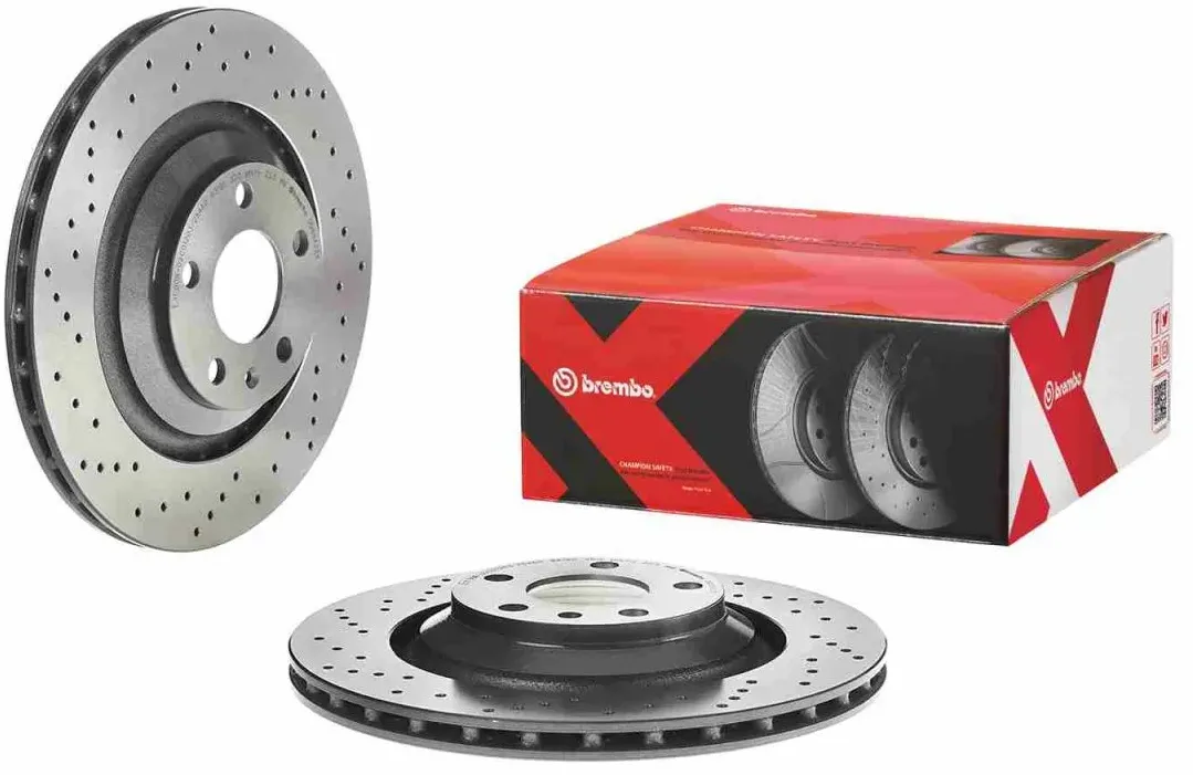 Remschijf BREMBO XTRA LINE BREMBO 09.8842.2X, 1 Stuk