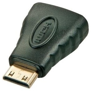 Lindy HDMI Schwarz Kabelschnittstellen-/adapter an Mini Adapter Typ A