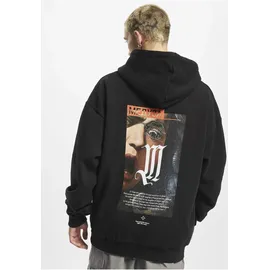 Upscale by Mister Tee Dusa Painting Heavy Oversize Kapuzenpullover Black XS