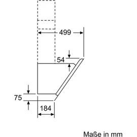 Bosch DWK67CM60 Kopffreihaube 60 cm