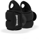 SPORTINATOR® Arm- & Bein-Gewichtsmanschetten Handgelenk-, Klettverschluss Knöchelgewichte Trainingsgewichte Set 2 Stück 2 * 0,5/1/1,5 kg Ankle Weights für Damen, Herren (2 * 0,5 kg) (2 x 1,5 kg)