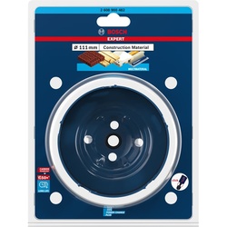 Bosch Expert Construction Material Carbide Lochsäge 111mm für Holz, Ziegel