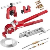 Vevor Bremsleitung Bördelgerät Set 5 tlg. mit 7,6 m x 4,76 mm Bremsleitung