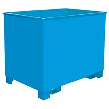 Bauer Südlohn Kasten C 80, lackiert, Lichtblau