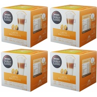 Nescafé DOLCE GUSTO Latte Macchiato, Kaffee, KaffeeKAPSEL,4er Pack, 4x16 KAPSELN