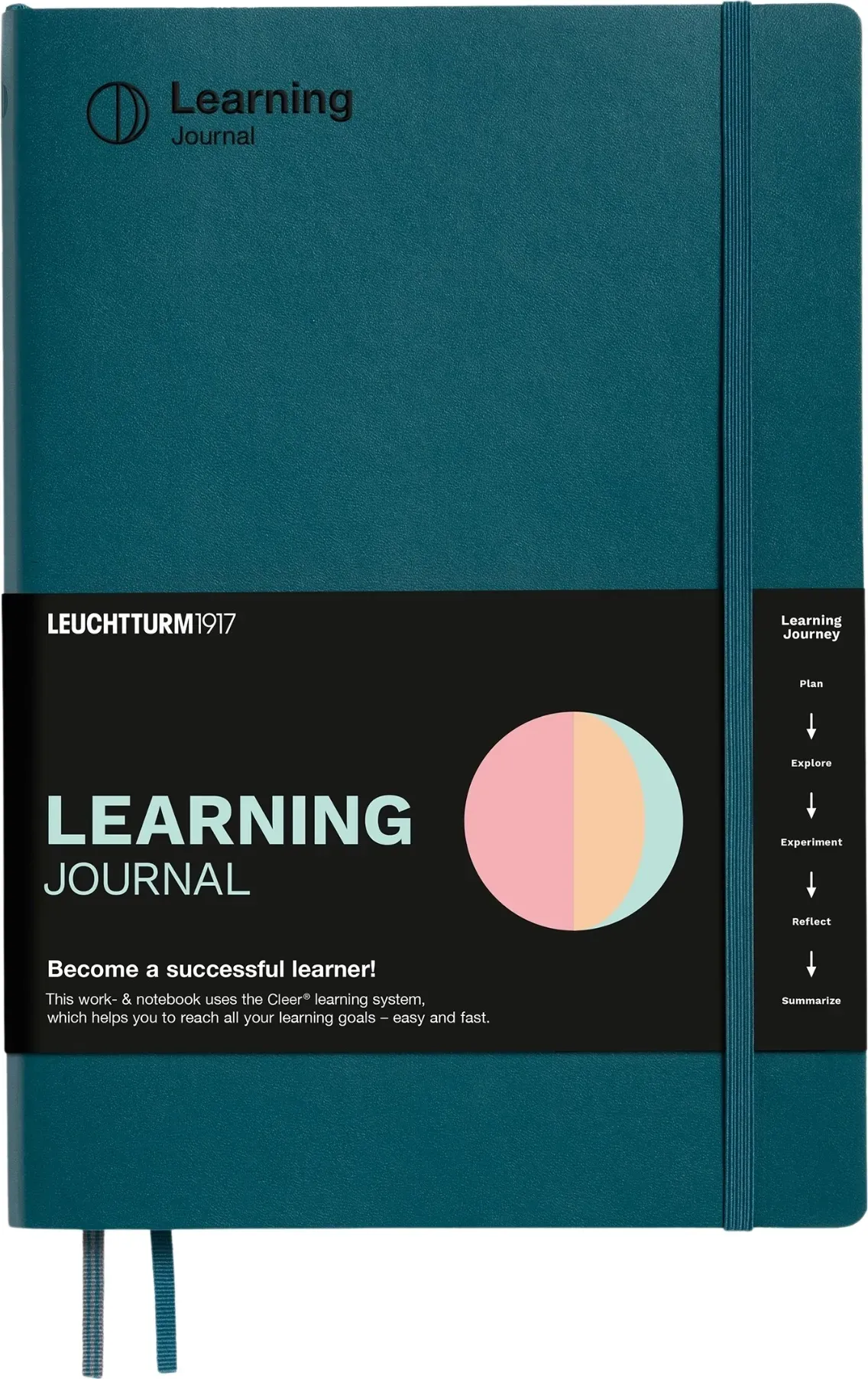 Learning Journal Notizbuch B5, 100 g/m2, marineblau