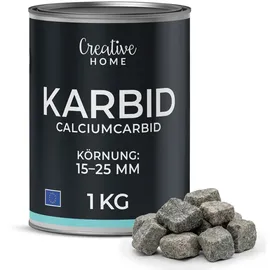 Creative Home Karbid 1kg Reines Calciumcarbid für Garten und technische Anwendungen