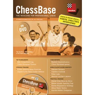 ChessBase Magazin / Magazine 162 - Heft + DVD - Schach / Chess - NEU / NEW - OVP