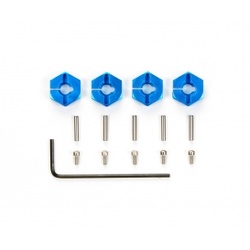 Radmitnehmer (4) Alu 4mm blau