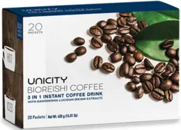 Unicity Bio Reishi Coffee 20 Packets