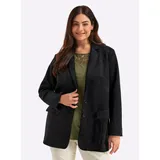 sheego Blazer Schwarz 46
