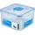 Lock & Lock Vorratsdose quadratisch transparent 15,5 x 15,5 x 8,7 cm 1,2 l