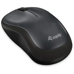 Equip kabellose Komfort-Maus, schwarz