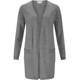 CASH-MERE.CH Cardigan Grau L