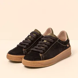 El Naturalista Unisex N5848 Geo Sneaker, Schwarz, 38