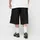 2y studios Joran Open Hem Baggy Shorts Schwarz 29