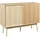 [en.casa] Sideboard Landskrona 115x40x90 cm Eichenoptik