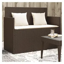 vidaXL Gartenbank 112 x 54 x 91 cm Braun