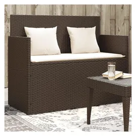 vidaXL Gartenbank 112 x 54 x 91 cm Braun