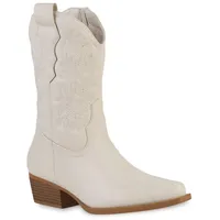 VAN HILL 839572 Cowboy Boots Bequeme Schuhe beige 41