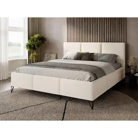 Mirjan24 Polsterbett Natur, Textil, Rechteckig, 140x200 cm, Schlafzimmer, Betten, Polsterbetten