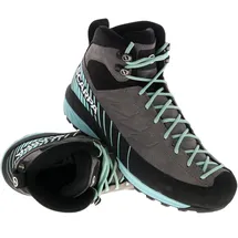 Scarpa Mescalito Mid GTX Damen Midgray/Aqua 40