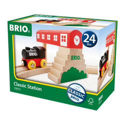 BRIO® Spielzeug-Eisenbahn Classic Bahnhof