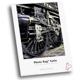 Hahnemühle Digital Glossy FineArt Photo Rag Satin Fotopapier seidenmatt, 17", 310g/m2, 12m (10 643 034)