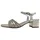 TAMARIS Blockabsatz-Sandaletten Damen Silber 40