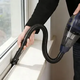 ideoon Akku Handstaubsauger schwarz