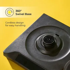 chiato flowPLAY Gooseneck 0,6 l Schwarz