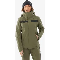 Skijacke Damen Piste - 900 khaki XL