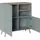 Home Affaire Highboard Scandi 99,8 x 105,3 x 41,7 cm Platin Grau / Jackson Hickory