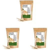 Oriental & Local Erdnüsse 500g - Erdnüsse Geröstet und Gesalzen - Erdnüsse Naturbelassen - 100% Naturprodukt - Nüsse Großpackung - Erdnüsse Gesalzen 0,5kg (Packung mit 3)