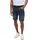 Mustang Chicago Shorts aus Stretch Denim in dunklem Used-W36
