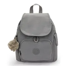 Kipling City Pack Mini Rucksack Inviting Grey