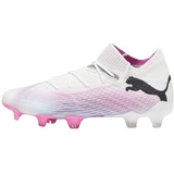 puma white/puma black/poison pink 38