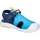 Puma Fun Racer Sandal Speed Blue/Pelé Yellow 33