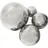20cm, silber