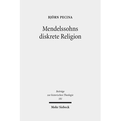 Mendelssohns Diskrete Religion - Björn Pecina, Leinen