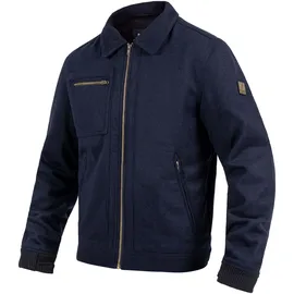 John Doe Escape Wool Motorradjacke Blau/Schwarz XXL