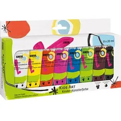8 KREUL Kids Art Kindermalfarben farbsortiert