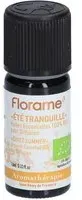 Florame Été Tranquille Huiles Essentielles 100% BIO pour Diffusion Huile 10 ml